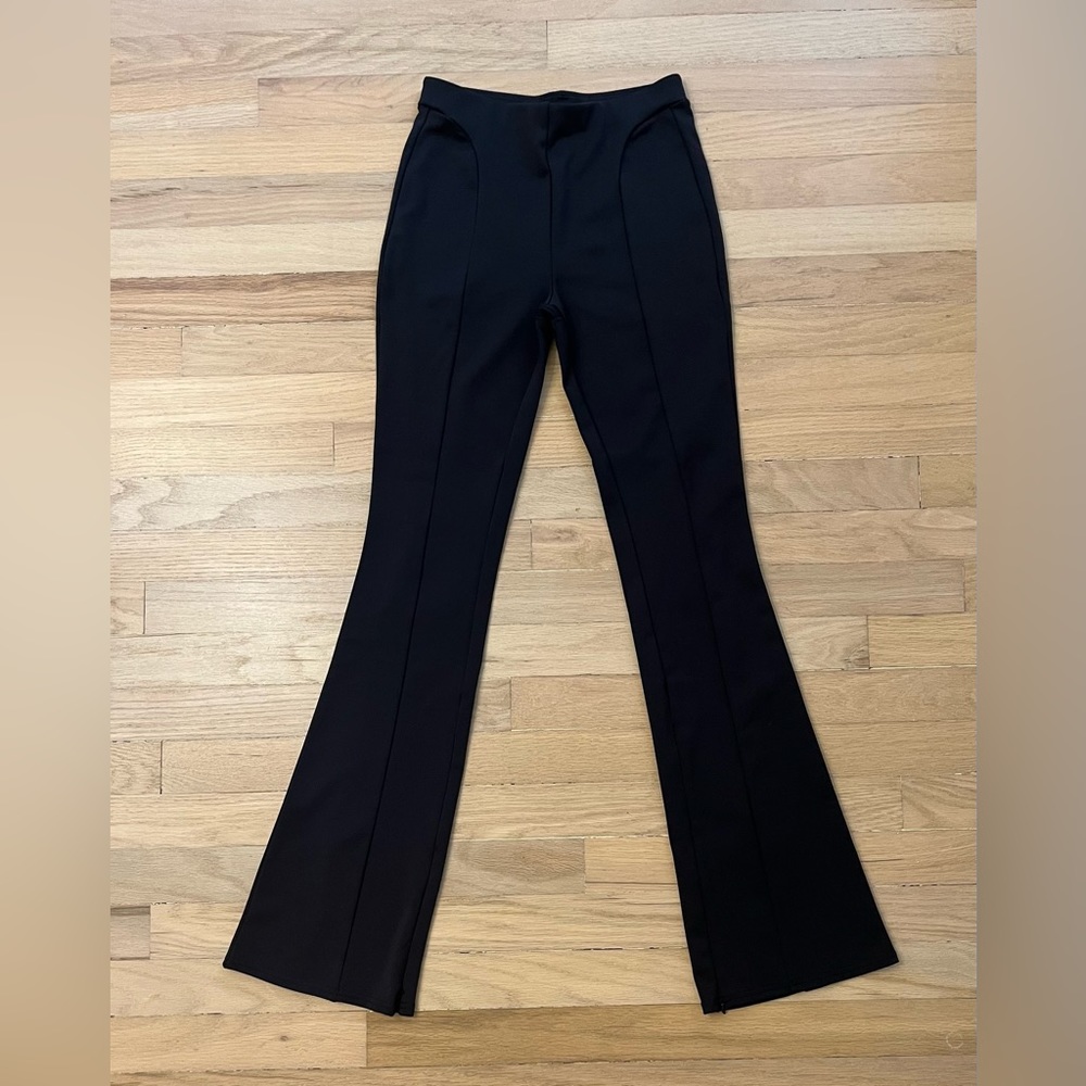 Alo High Waist Zip It Flare Leggings